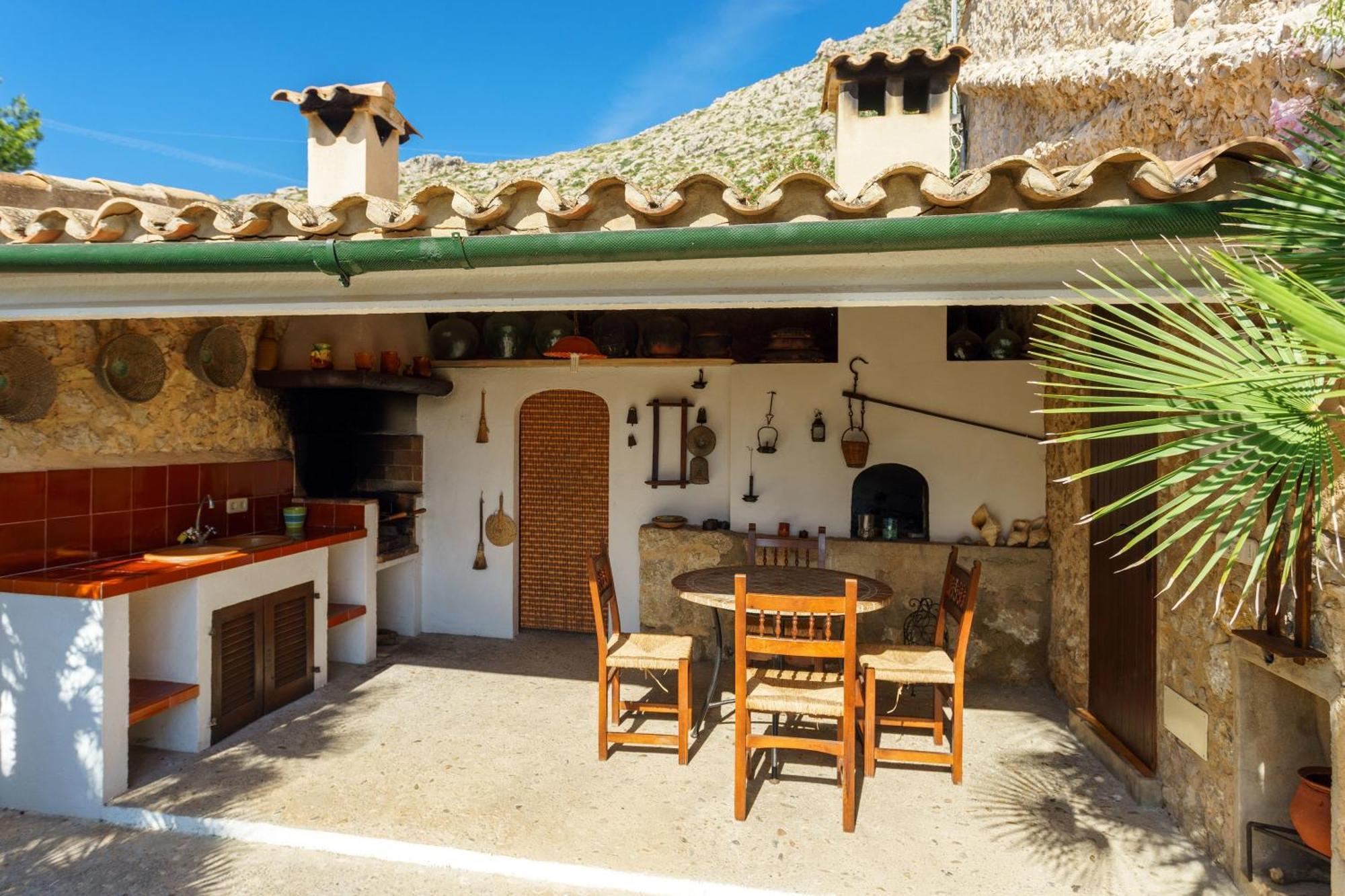 Villa Piedra Port de Pollença Buitenkant foto